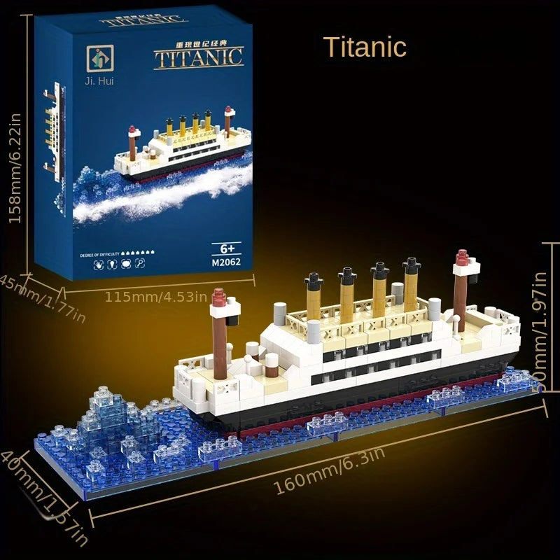 Titanic Giant Puzzle Cruise Ship Model