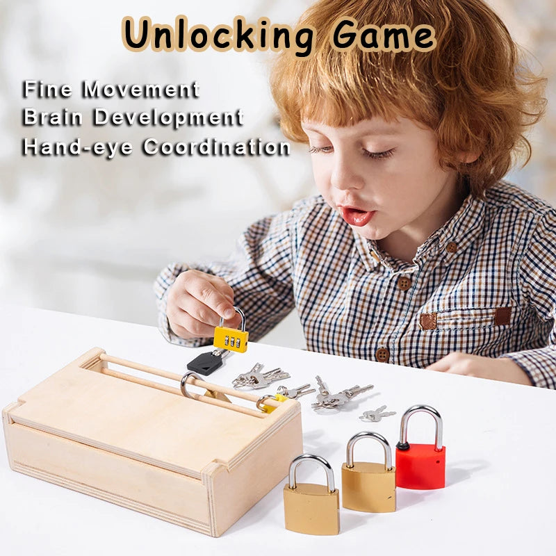 Montessori Lock & Key Learning Toy