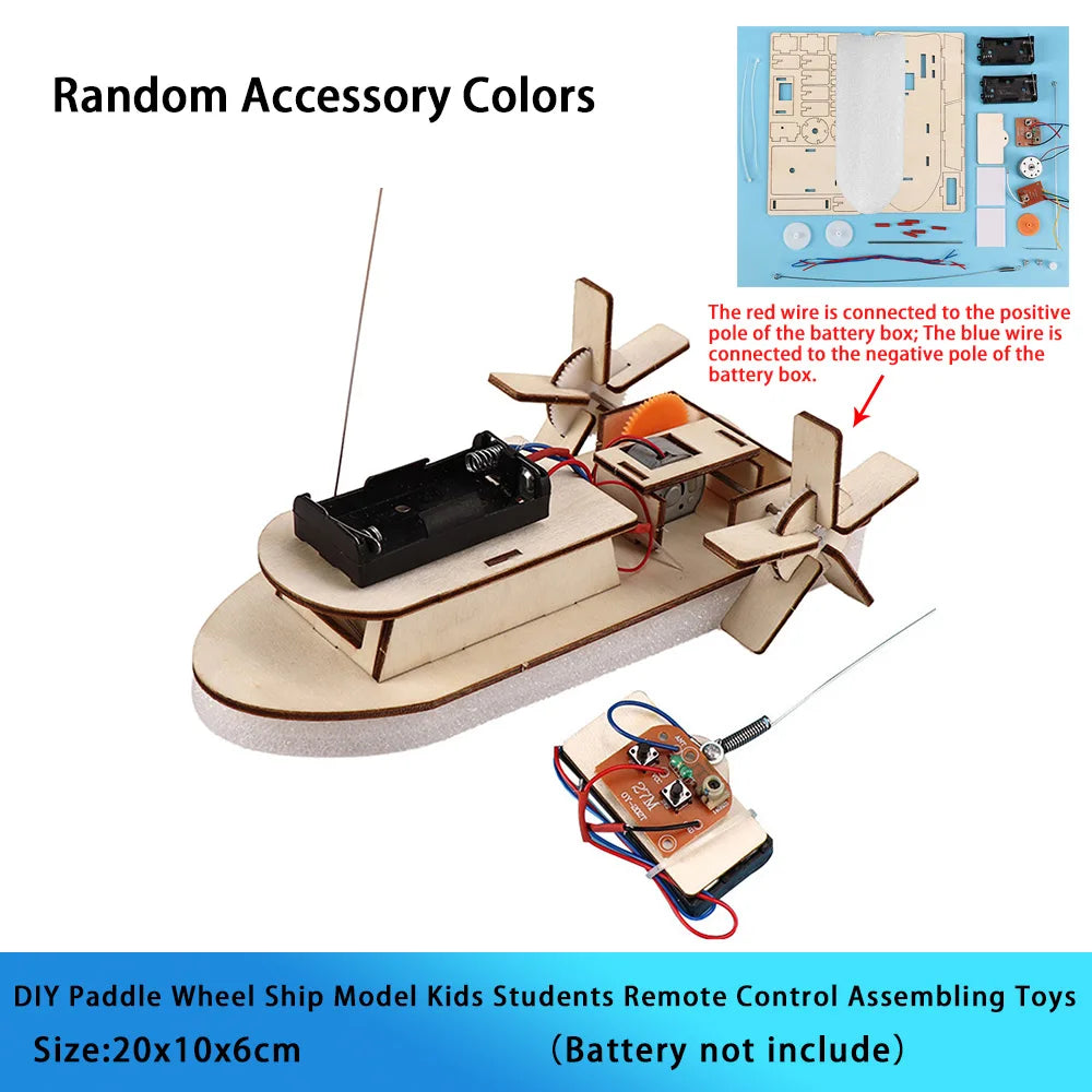 DIY Electric Wind-Powered Car