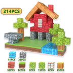 Magnetic Blocks Mine World Construction Set