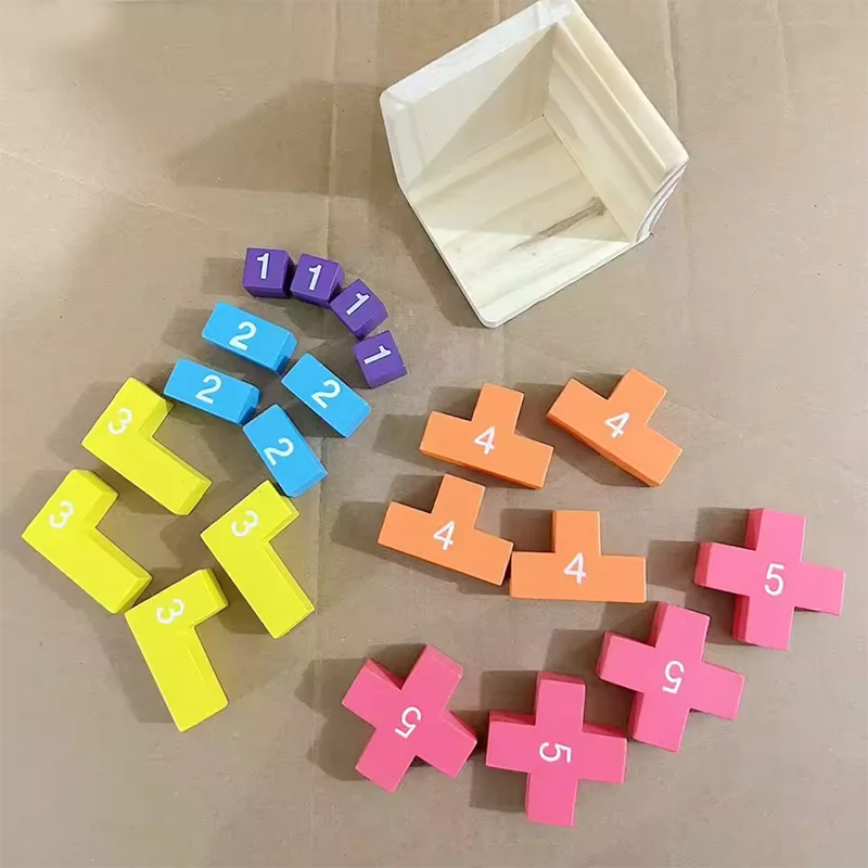 3D Cube Puzzle Luban – Interlocking Creative Educational Wooden Toy