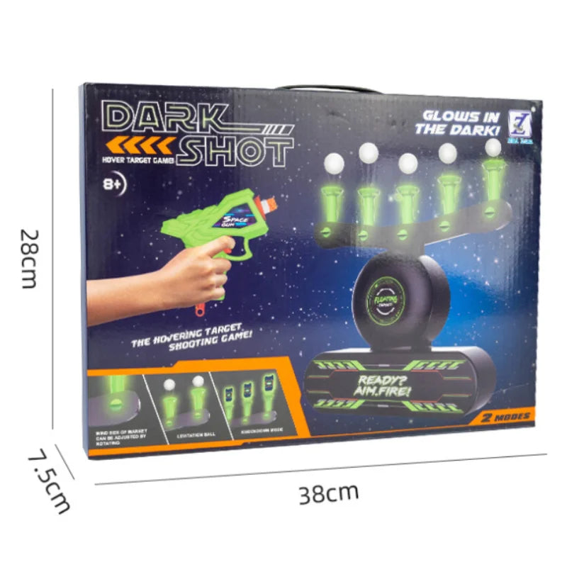 Tactical Luminous Electric Floating Dart Board – Kids Airsoft Shooting Game