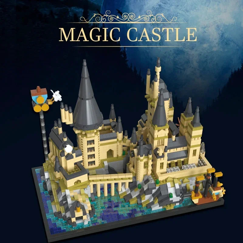 Magic Castle Model Building Blocks Set