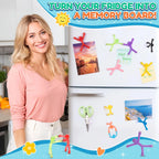 10 Pcs Cute Magnetic People Figures