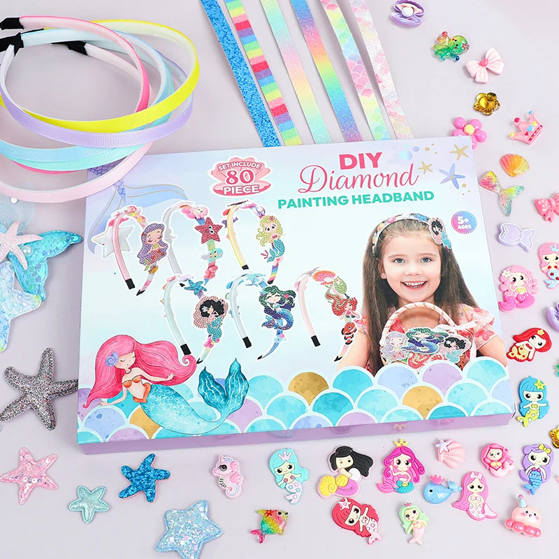 Hair Accessories DIY Headband Making Kit for Girls