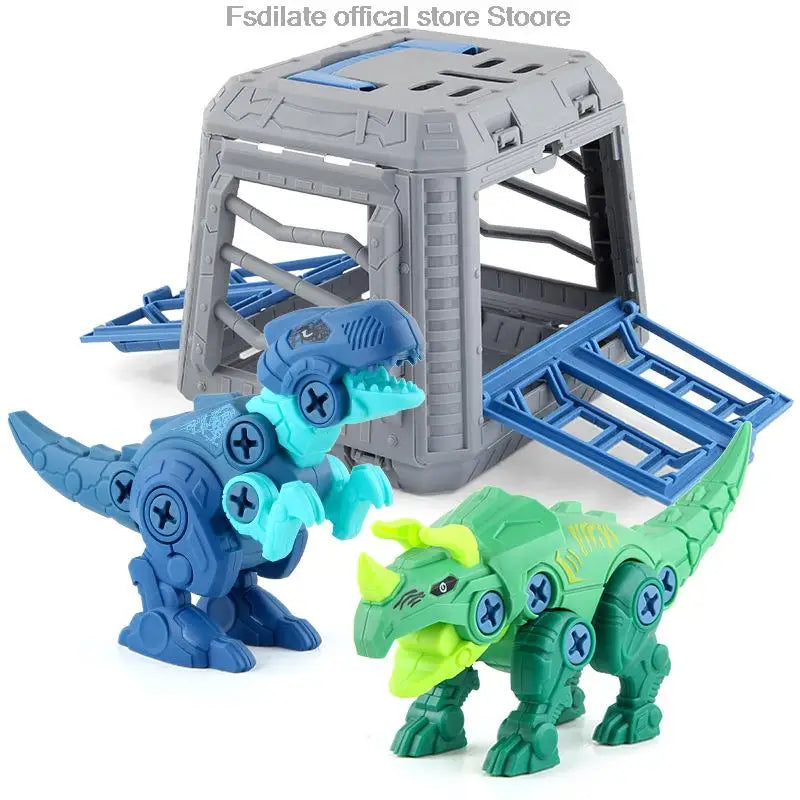 DIY Assembled Dinosaur Building Block Toy