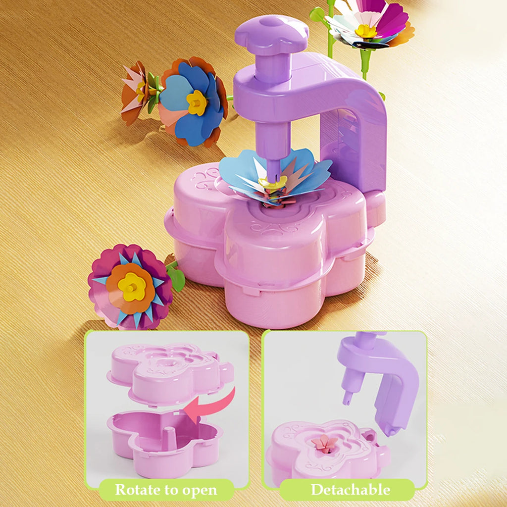 DIY Fabric Flower Bouquets Toy