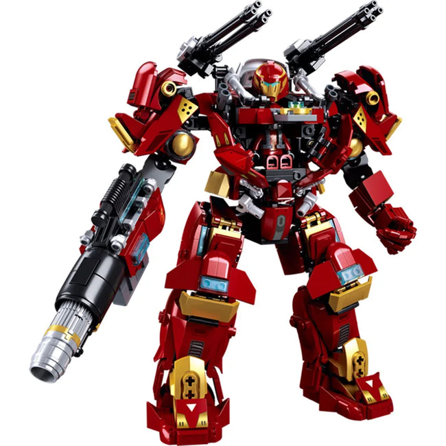 Mecha Robot Building Block Toys- Christmas gift to Learn & Build 588pcs Hover Image