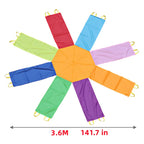 Big Rainbow Parachute Color Game – Outdoor Play & Physical Training Toy