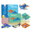 Origami Paper Handicrafts Kit