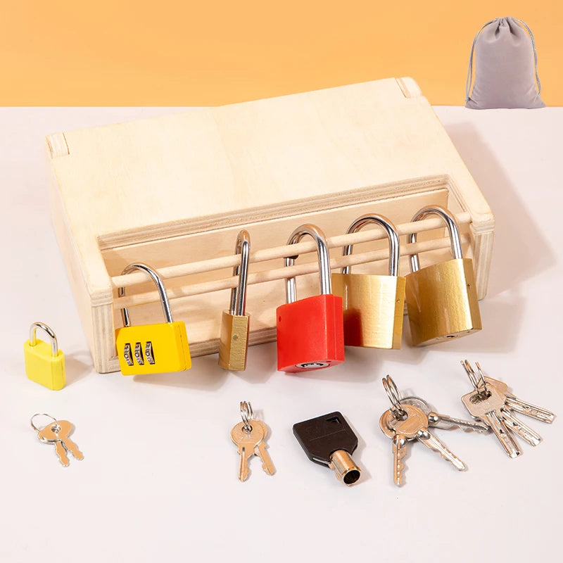 Montessori Lock & Key Learning Toy