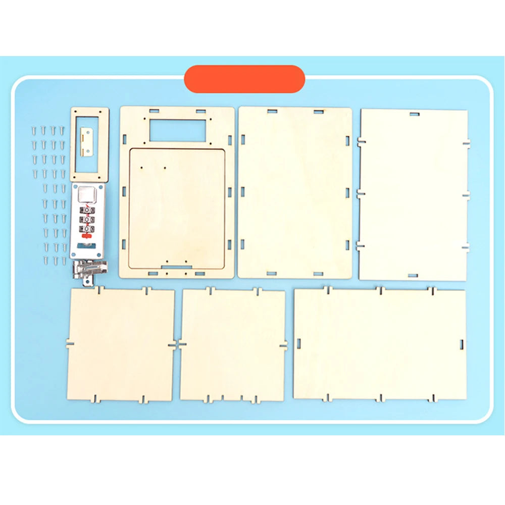 DIY Wooden Password Box for Kids