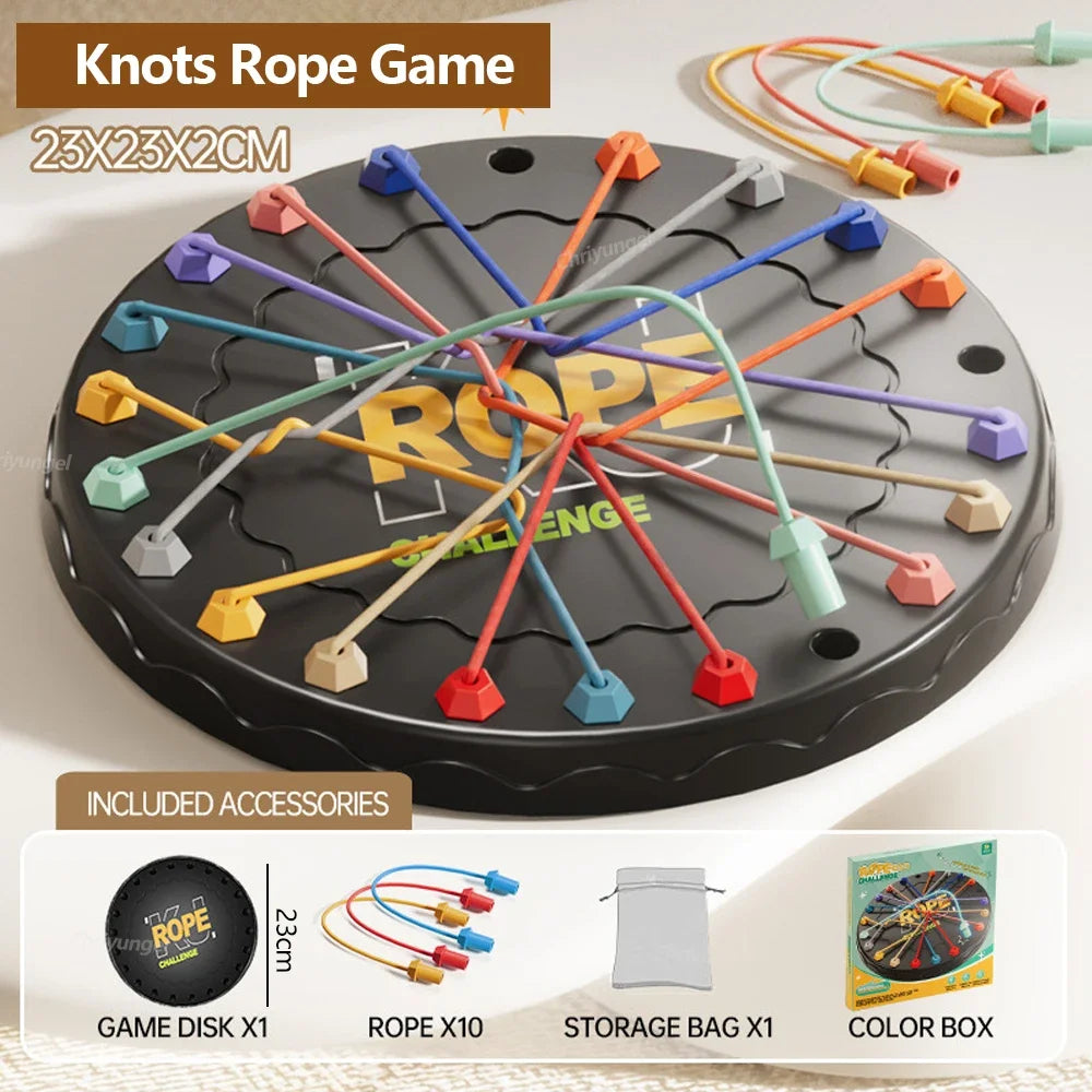 Rope Tangle Puzzle Table Game Set