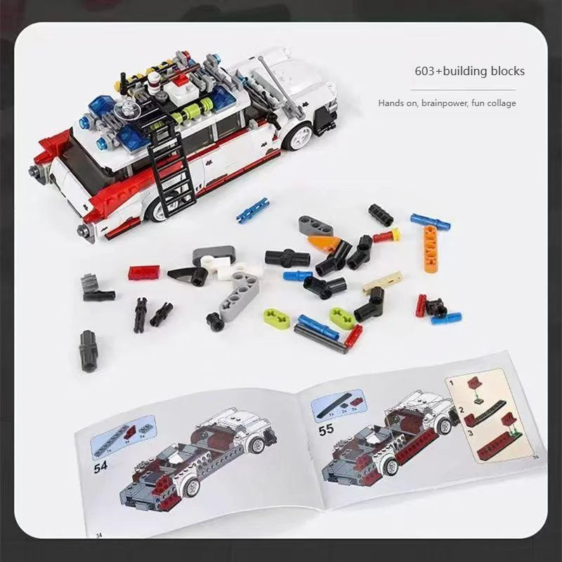 Ghostbusters Bus Building Blocks Toy Set