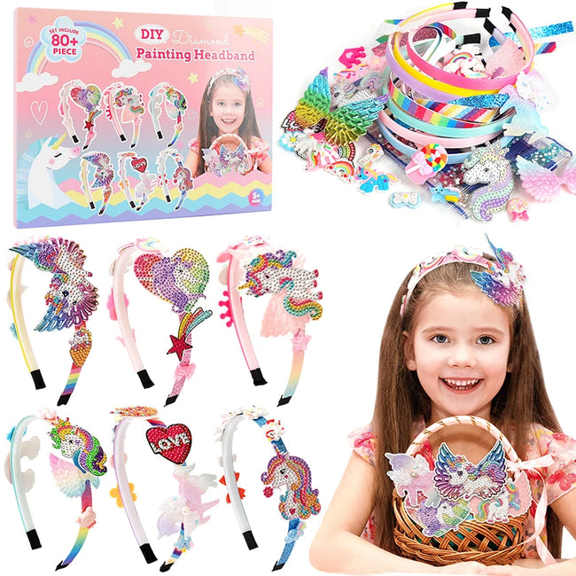 Hair Accessories DIY Headband Making Kit for Girls Hover Image