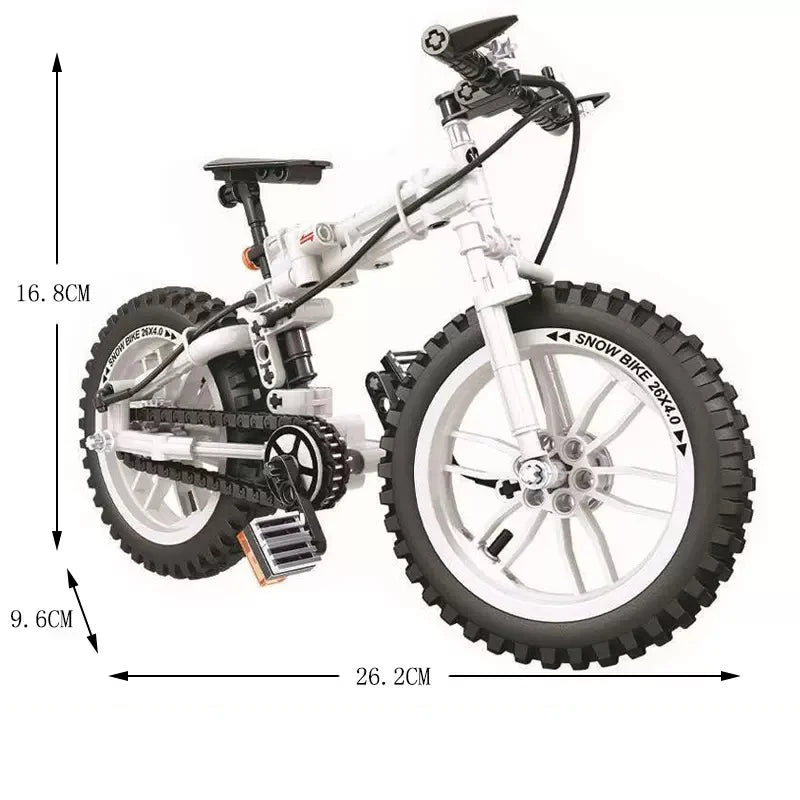 Mountain Bike Building Block Model