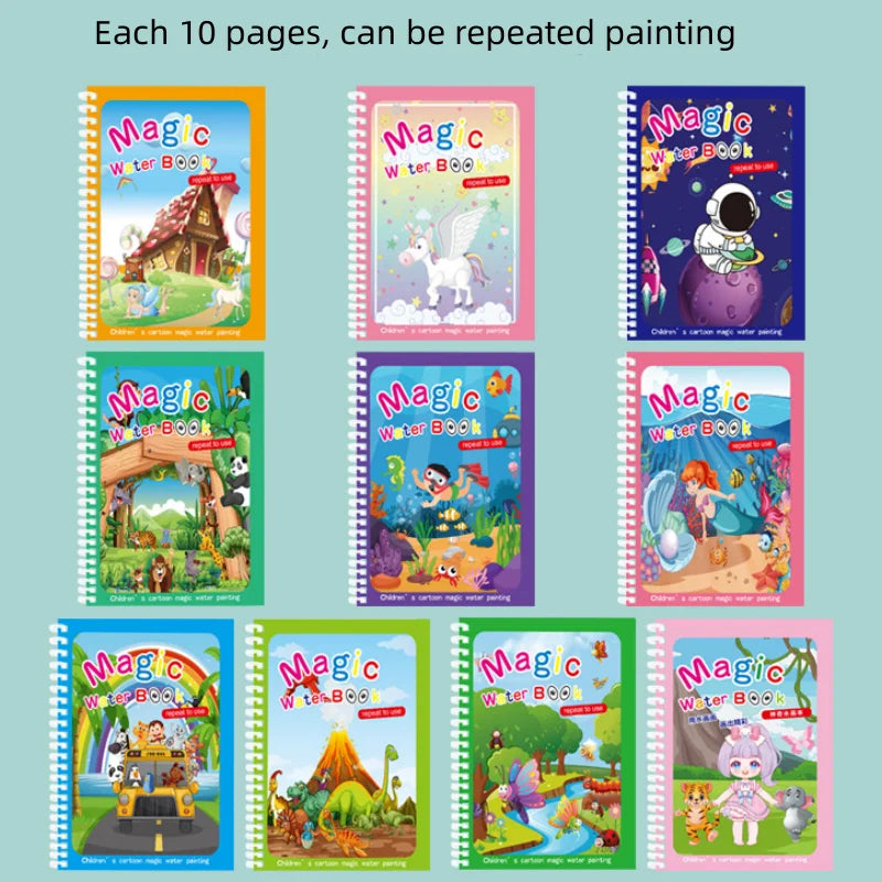 Children’s Magic Water Drawing Book