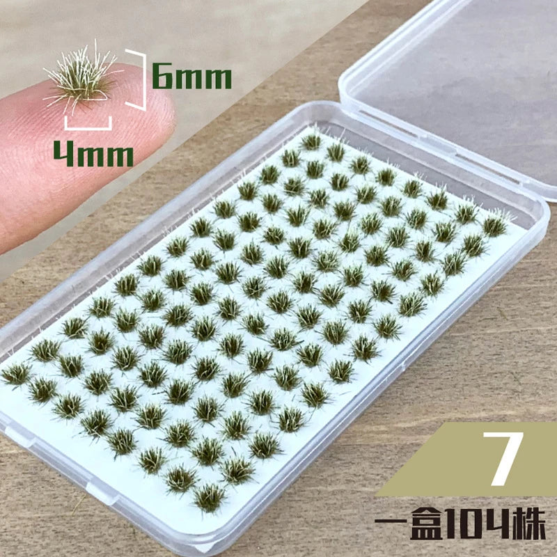 Simulation Grass Tuft Miniature Static Grass Series