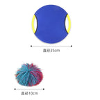 Outdoor Interactive Elastic Disc Paddle Ball Game