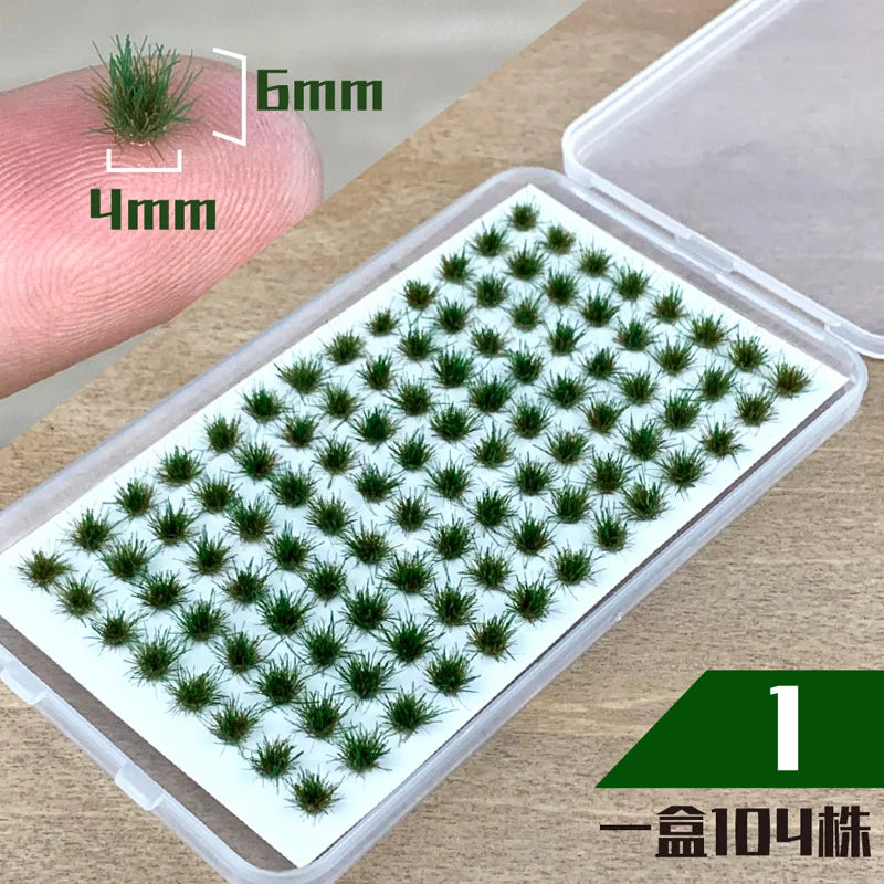 Simulation Grass Tuft Miniature Static Grass Series