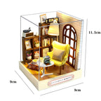Mini Doll House Kit DIY Flower House