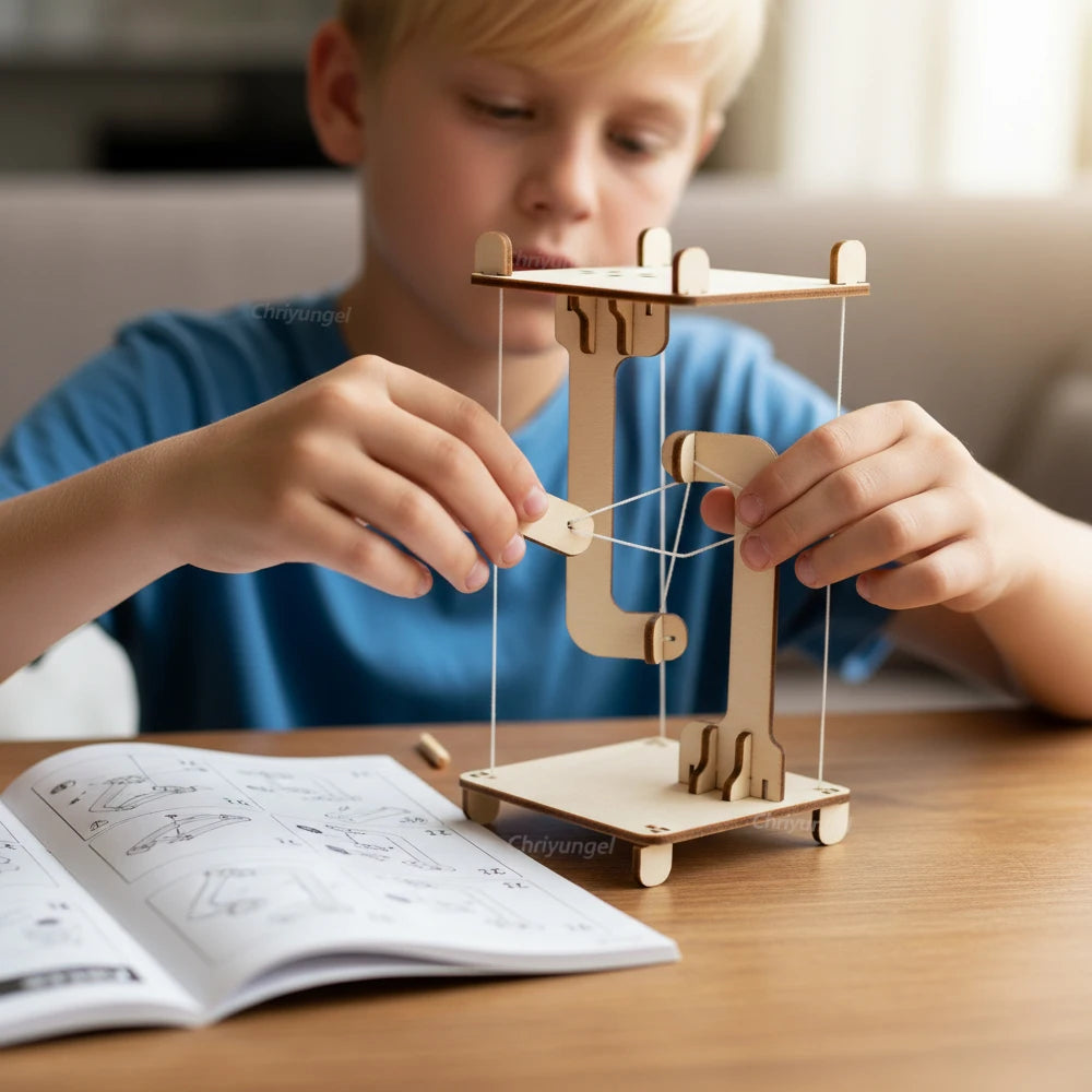 DIY Anti-Gravity Tensegrity Floating Table