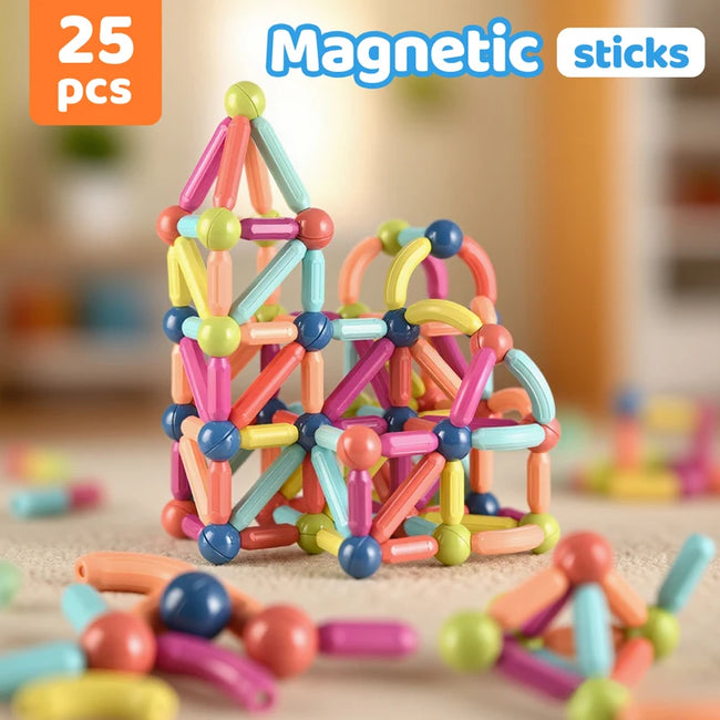 Magnetic Constructor Blocks Set Main Image