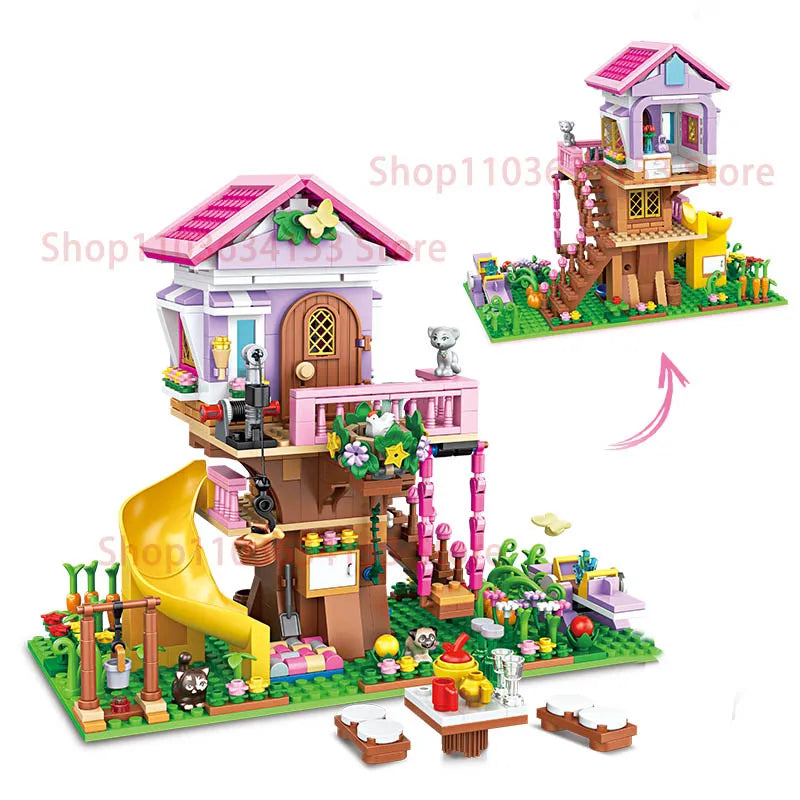 Tree House Blocks Set