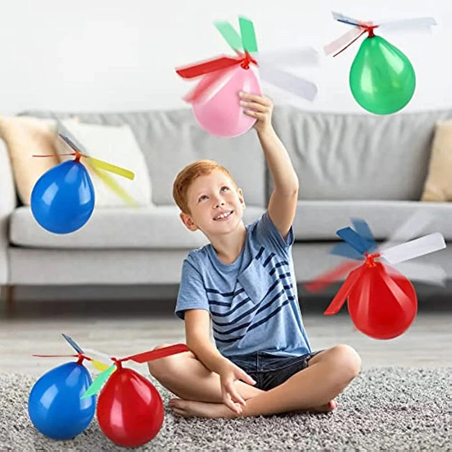 6PCS Air Balloon Helicopter Toy – Fun Outdoor Flying Game for Kids Main Image