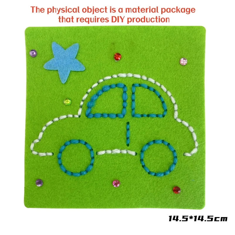 DIY Embroidery Kit for Kids