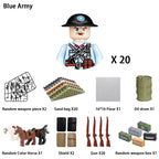 Military Building Block Character – World War II Soldier Mini Doll
