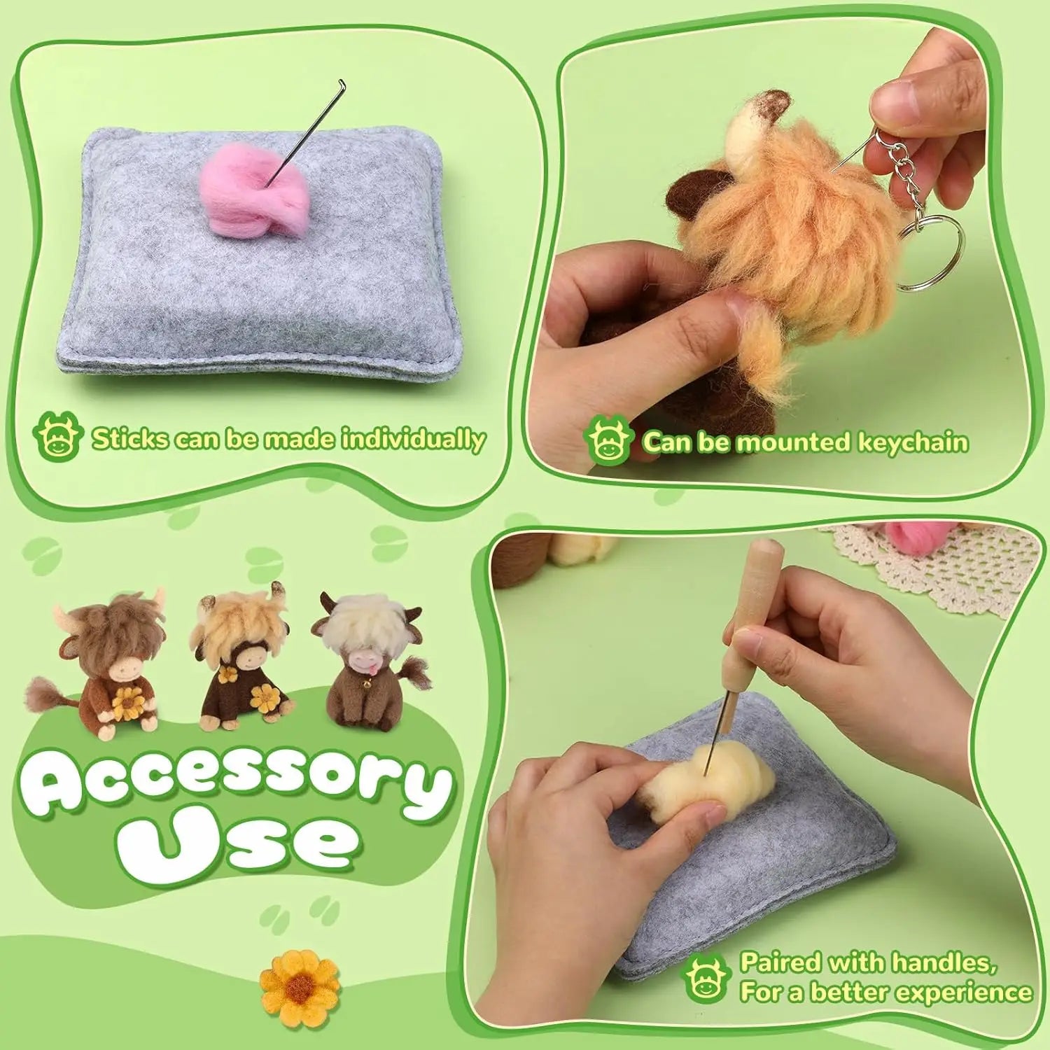 Needle Felting Kit for Kids