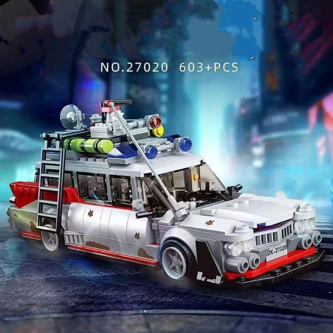 Ghostbusters Bus Building Blocks Toy Set Hover Image