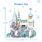 Princess Luxury Ice Castle Building Blocks Set