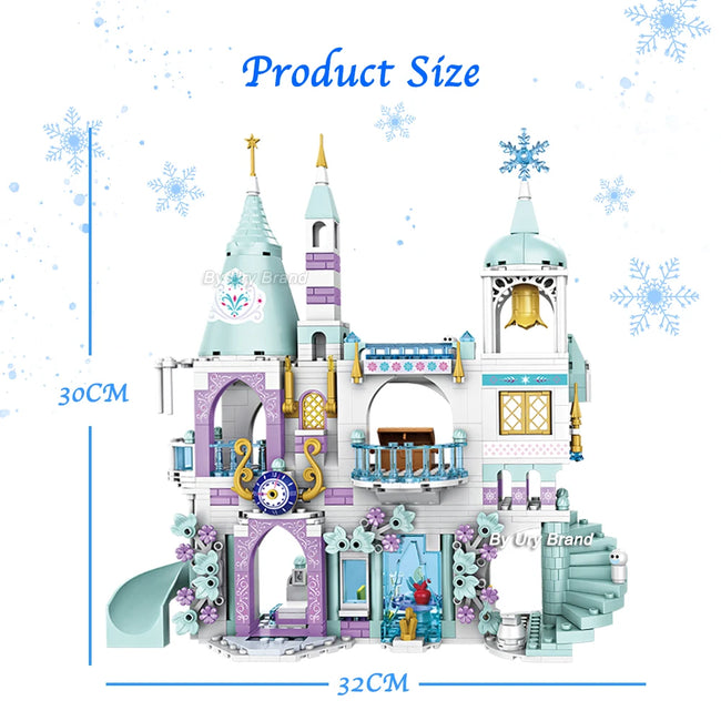 Princess Luxury Ice Castle Building Blocks Set Main Image