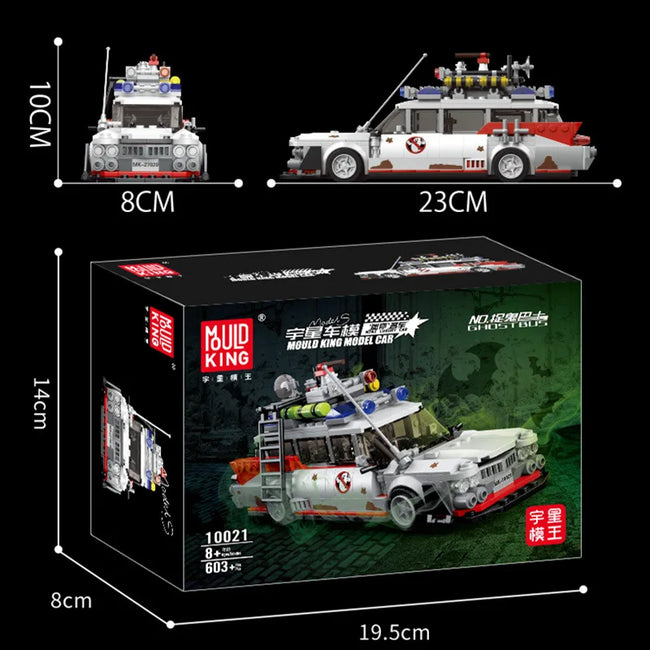 Ghostbusters Building Blocks Car Model Main Image