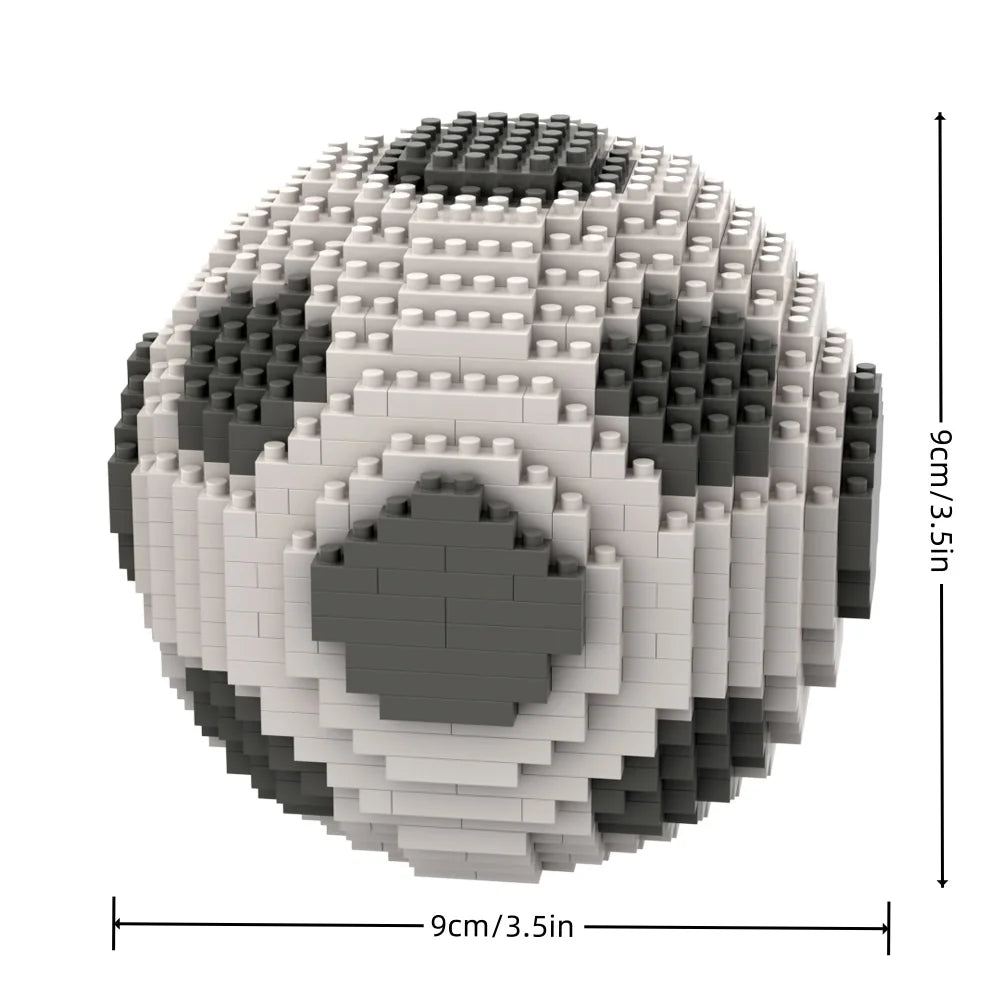 Barcelona Soccer Stadium Micro Blocks Building Set
