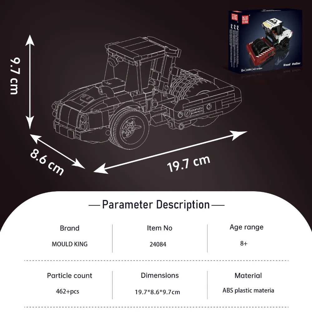 Mould King Road Roller 462pcs Building Blocks Set