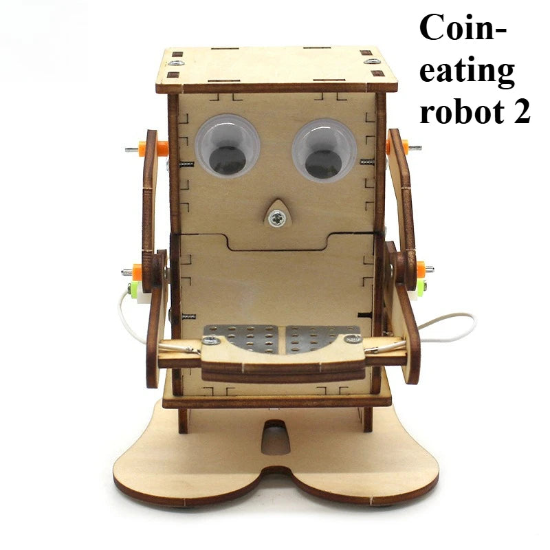 DIY Microscope Excavator Fan Robot Model Kit