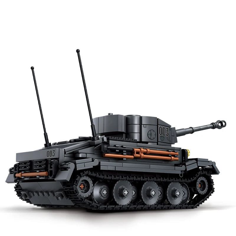 Tank Assault Mortar Model Building Blocks Set