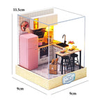 Mini Doll House Kit DIY Flower House