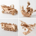 3D Wooden DIY Puzzle Kit