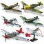 Military Army World War II & SWAT Soldiers Aircraft Fighter Building Blocks Set