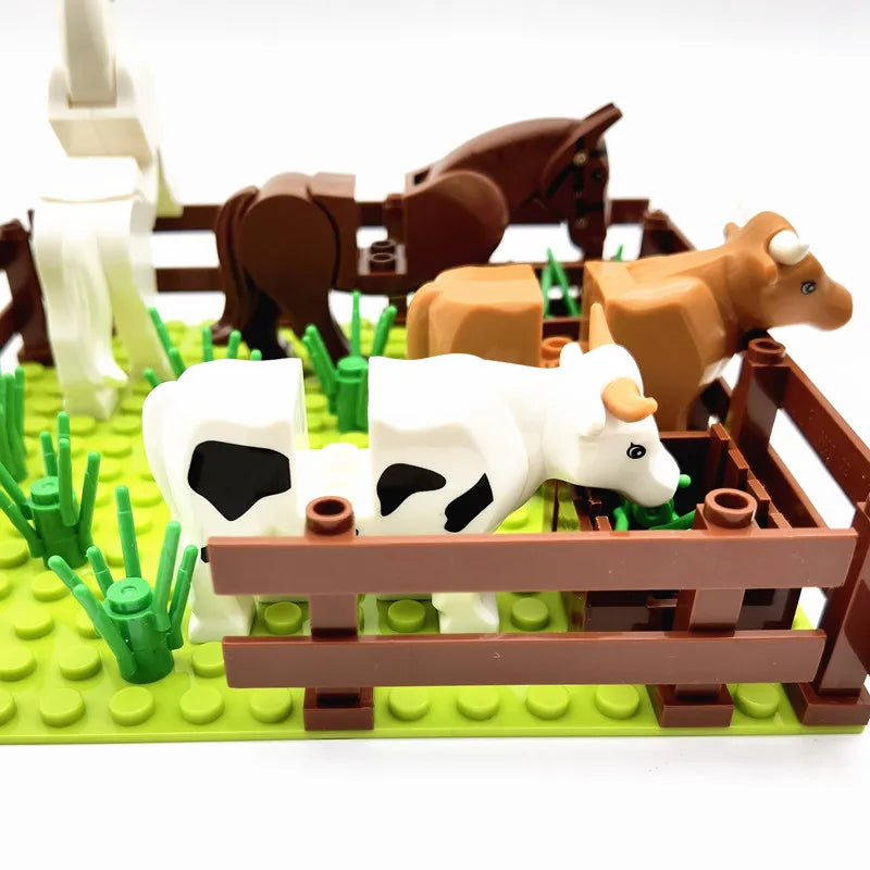 Farm Building Blocks Set