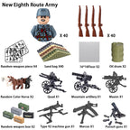 Military Building Block Character – World War II Soldier Mini Doll