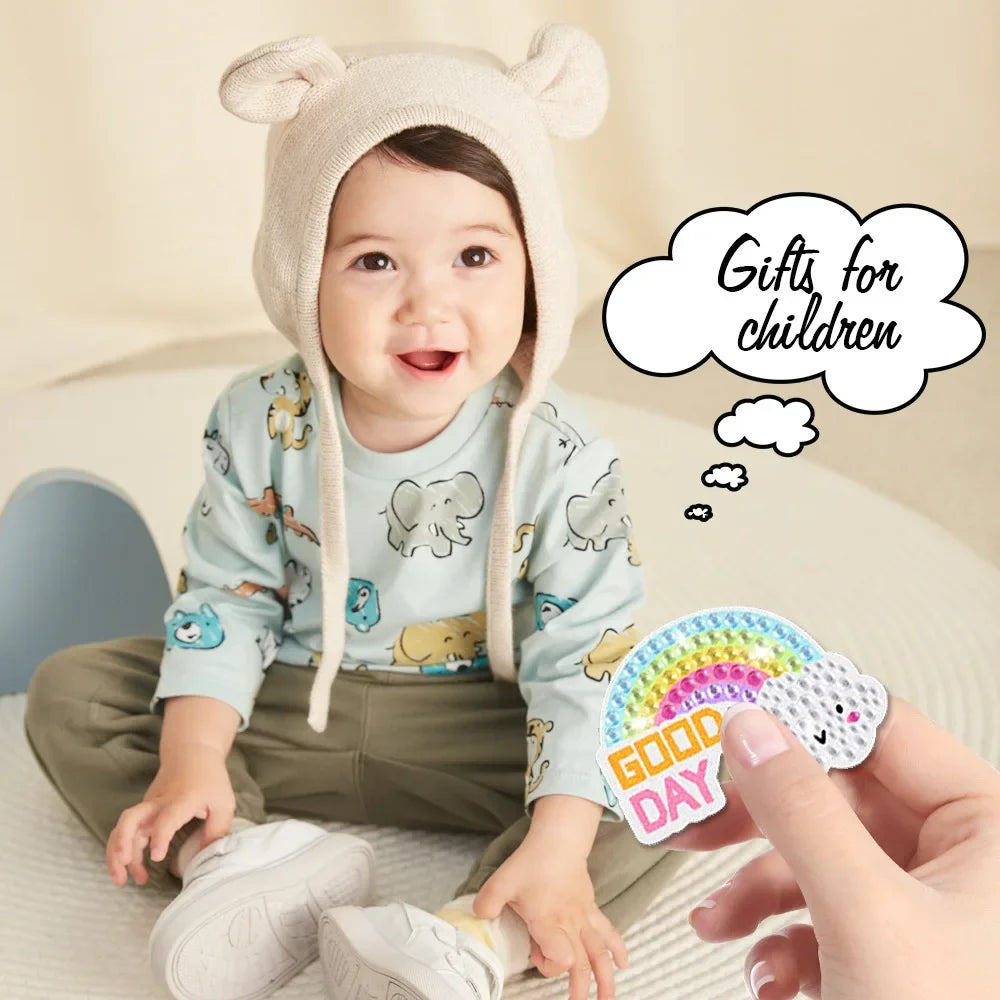 Children’s Cartoon Unicorn Magic Gemstone Diamond Painting Set