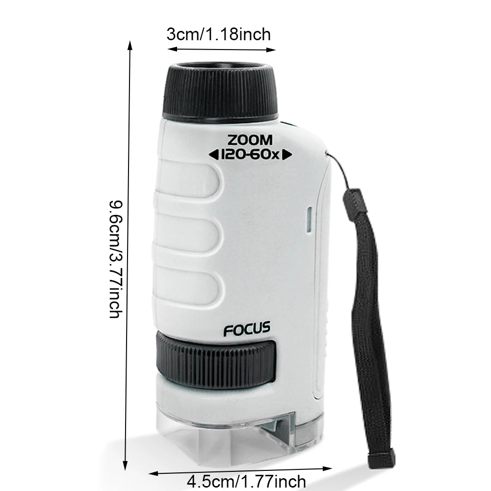 Educational Mini Handheld Microscope for Kids