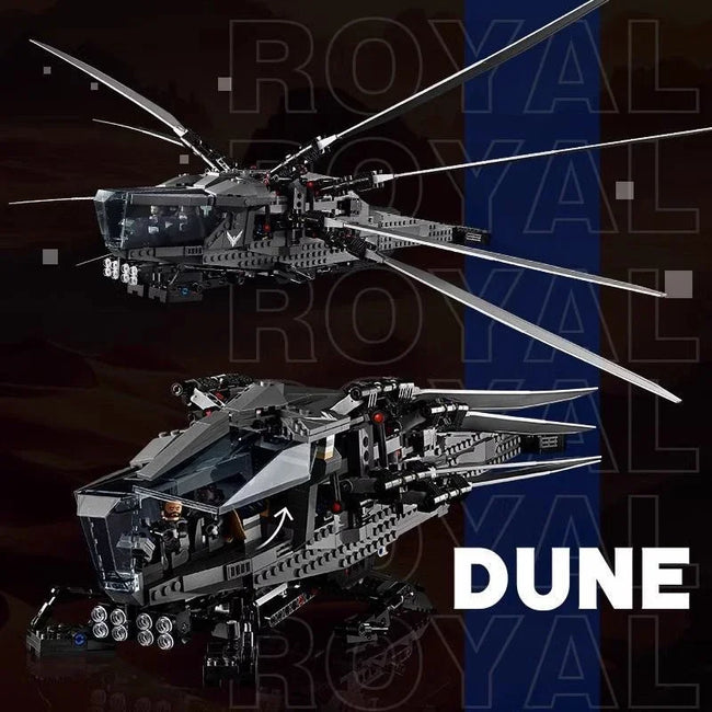 Royal Ornithopter Building Blocks Set Hover Image