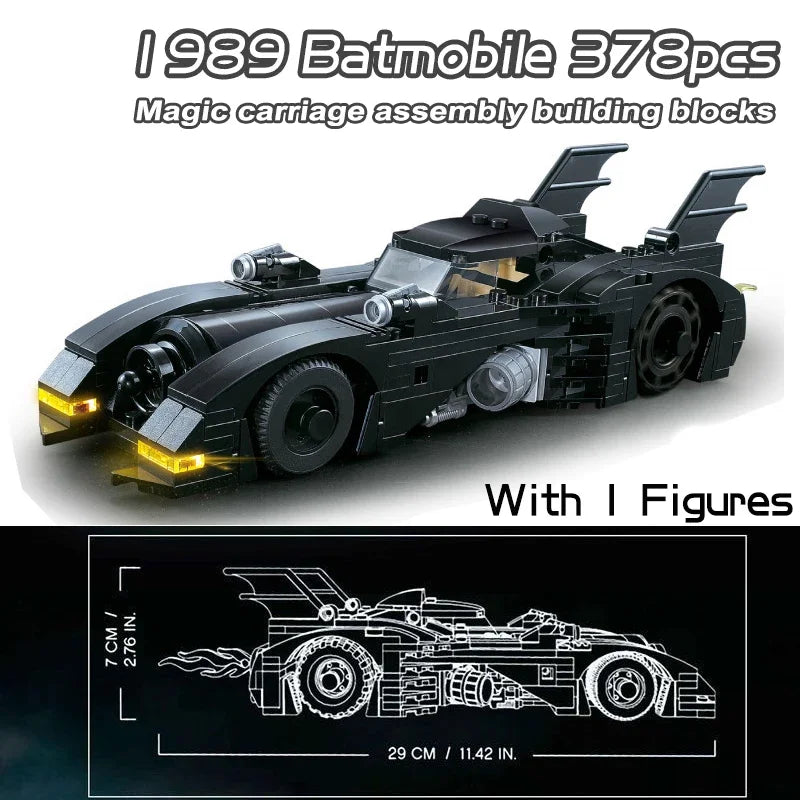 Batmobile Building Blocks