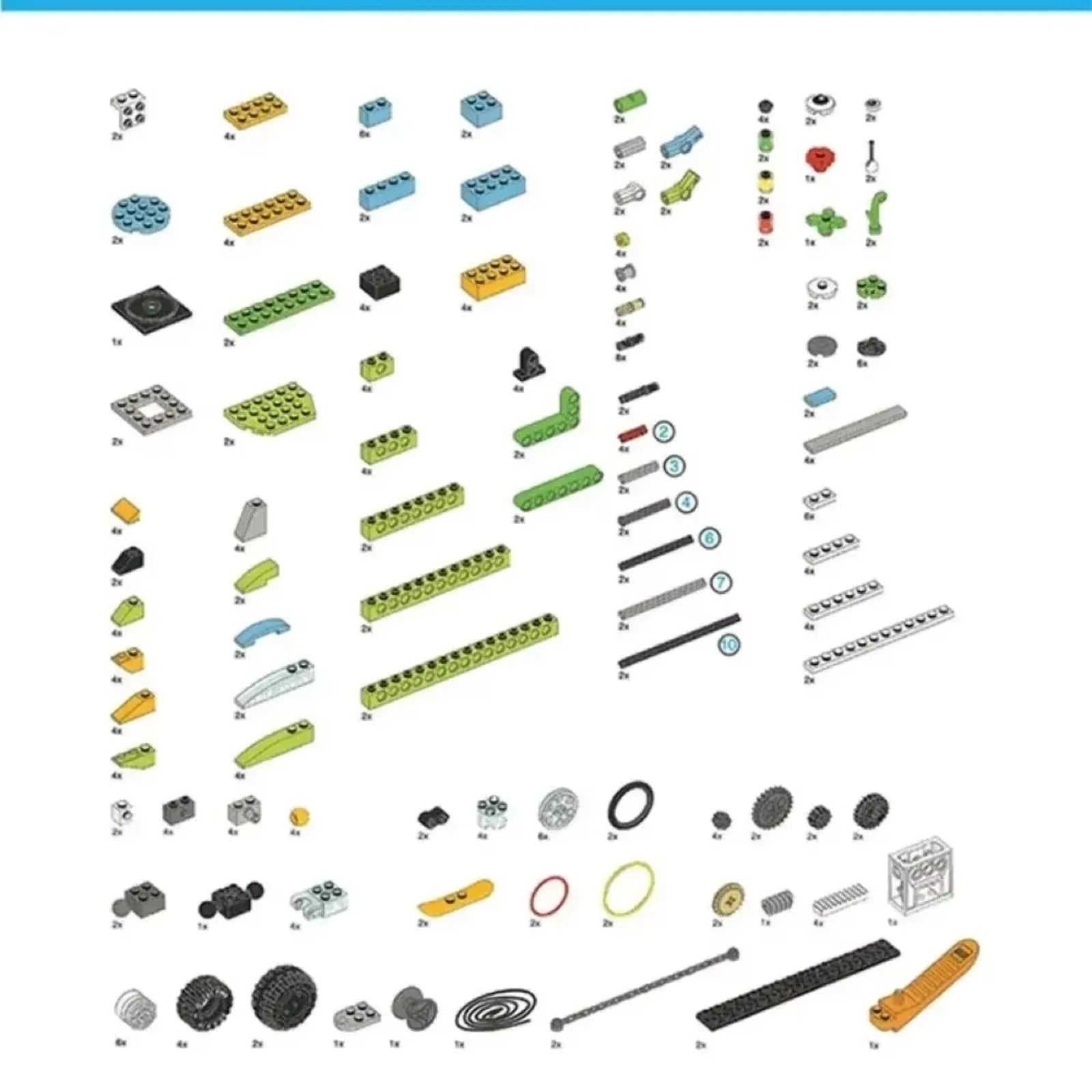 Educational Building Blocks Kit with Electronic Sensors